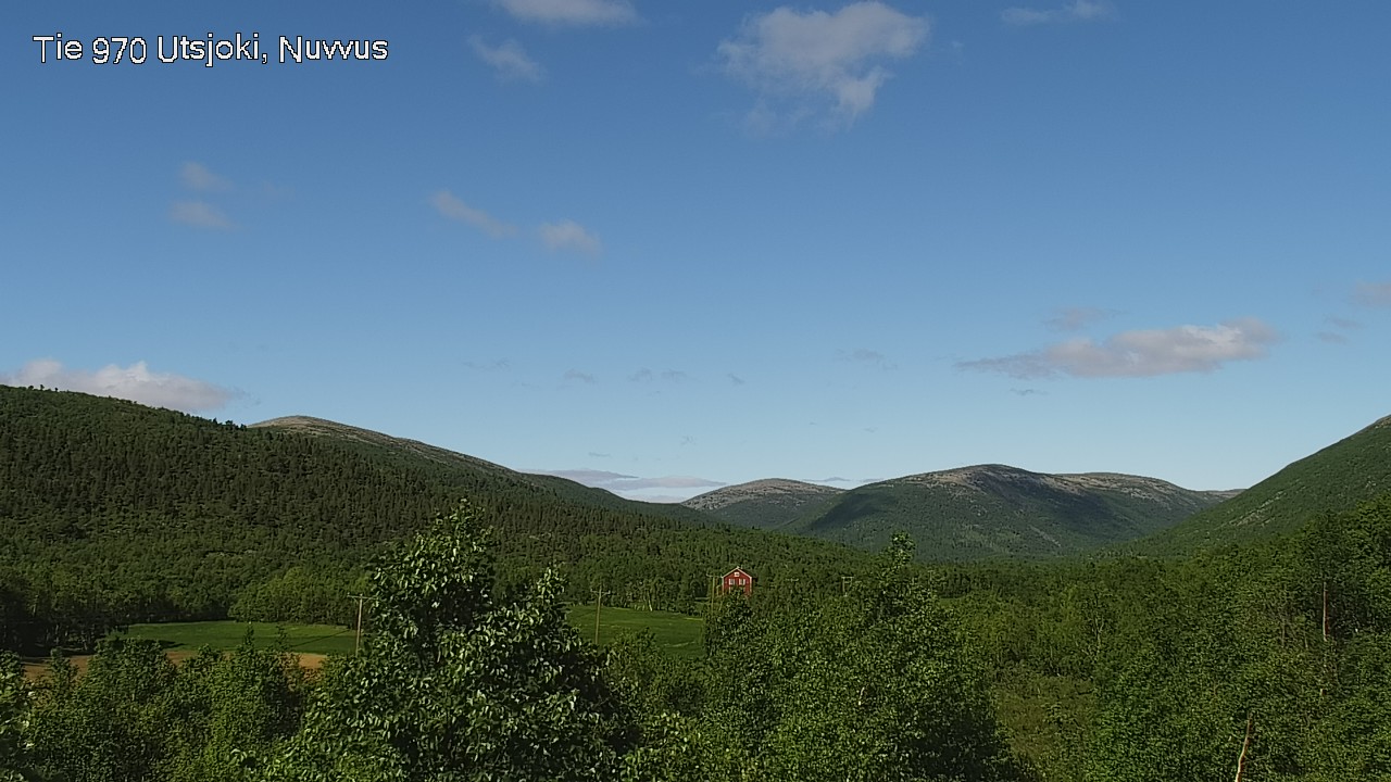 Weather Camera Image Väg 970 Utsjoki, Nuvvus, Utsjoki, Lappi