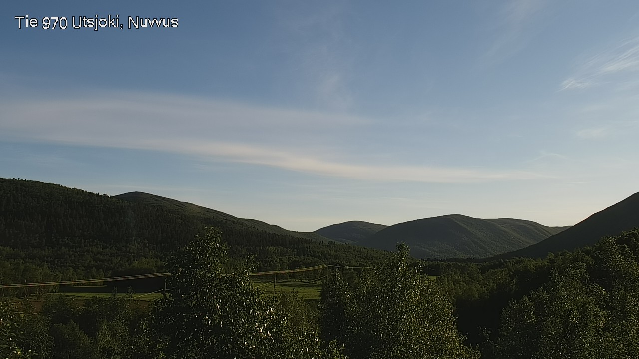 Weather Camera Image Väg 970 Utsjoki, Nuvvus, Utsjoki, Lappi