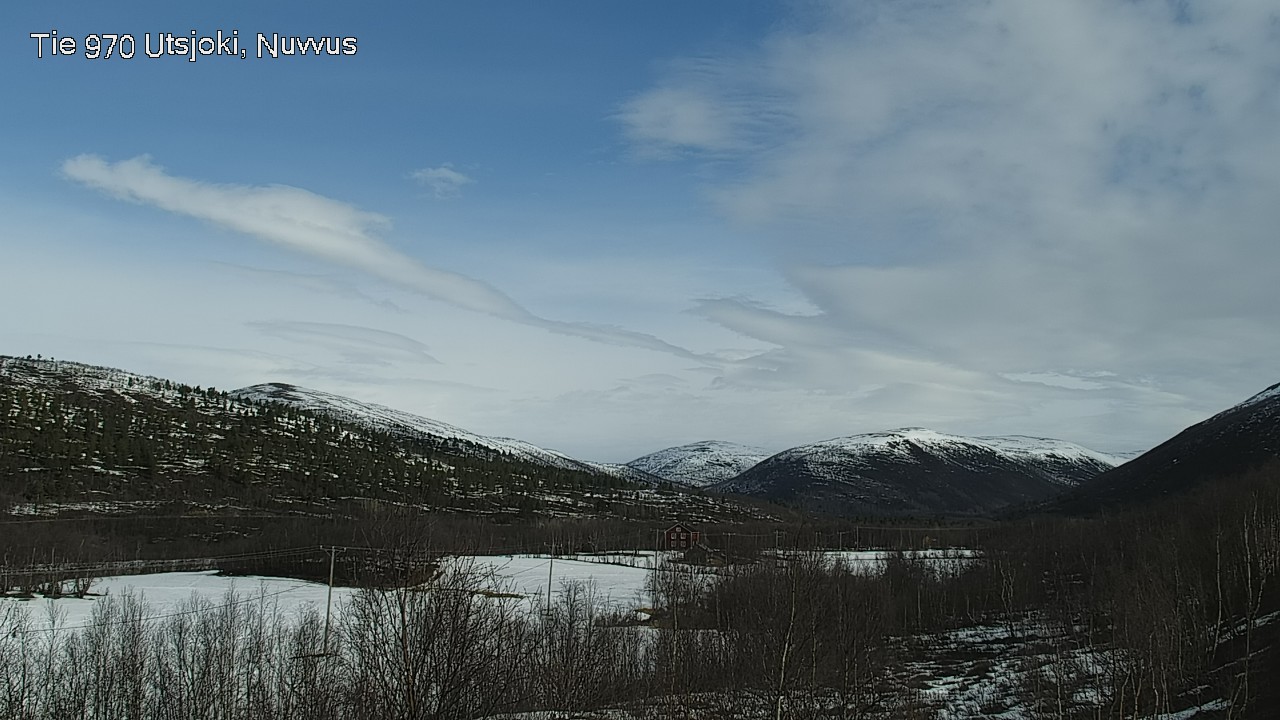 Weather Camera Image Väg 970 Utsjoki, Nuvvus, Utsjoki, Lappi