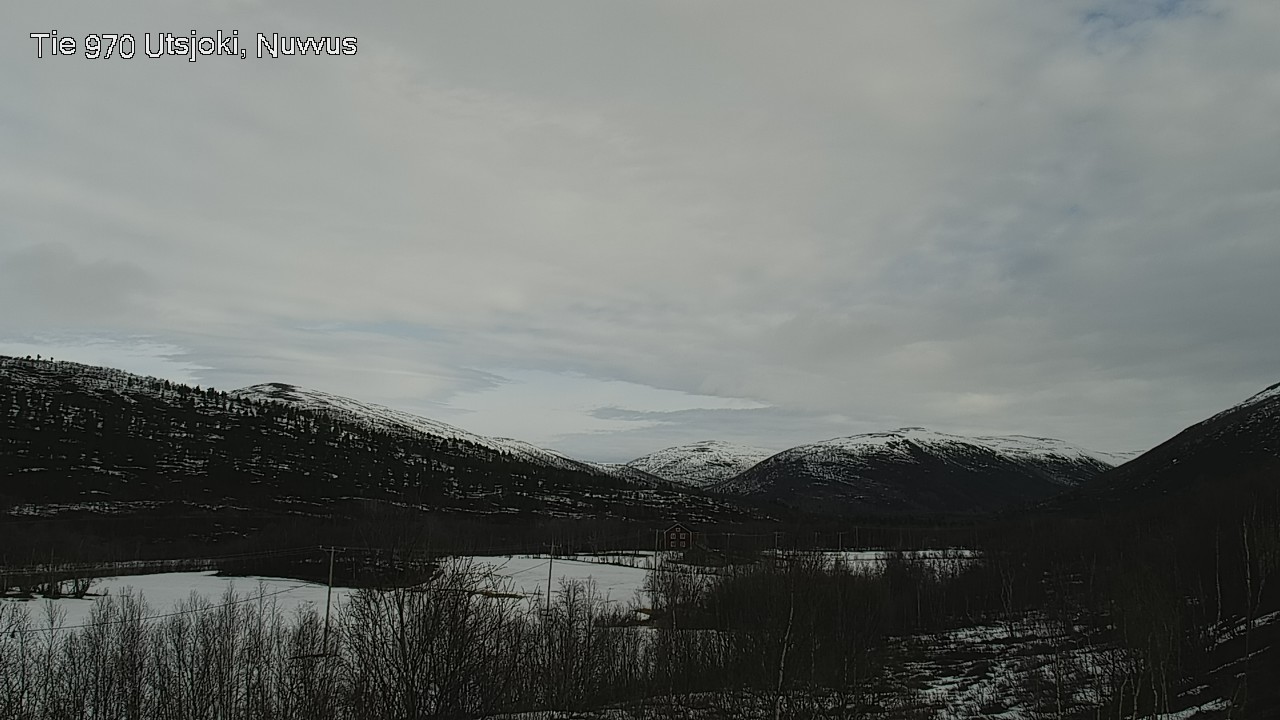 Weather Camera Image Väg 970 Utsjoki, Nuvvus, Utsjoki, Lappi