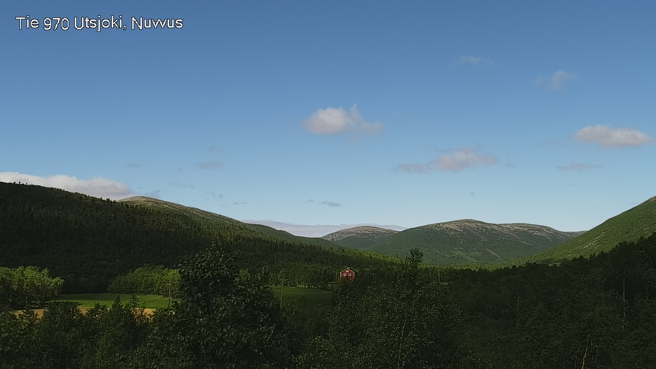 Weather Camera Image Väg 970 Utsjoki, Nuvvus, Utsjoki, Lappi