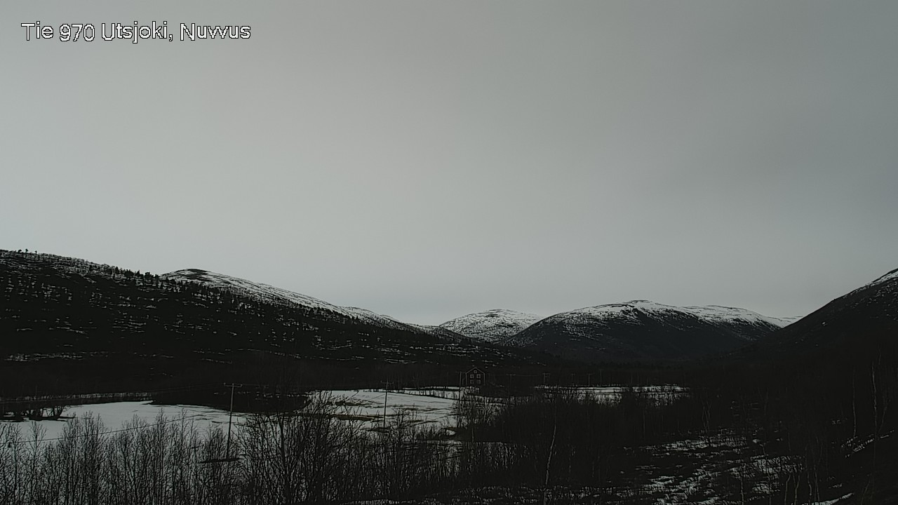 Weather Camera Image Väg 970 Utsjoki, Nuvvus, Utsjoki, Lappi