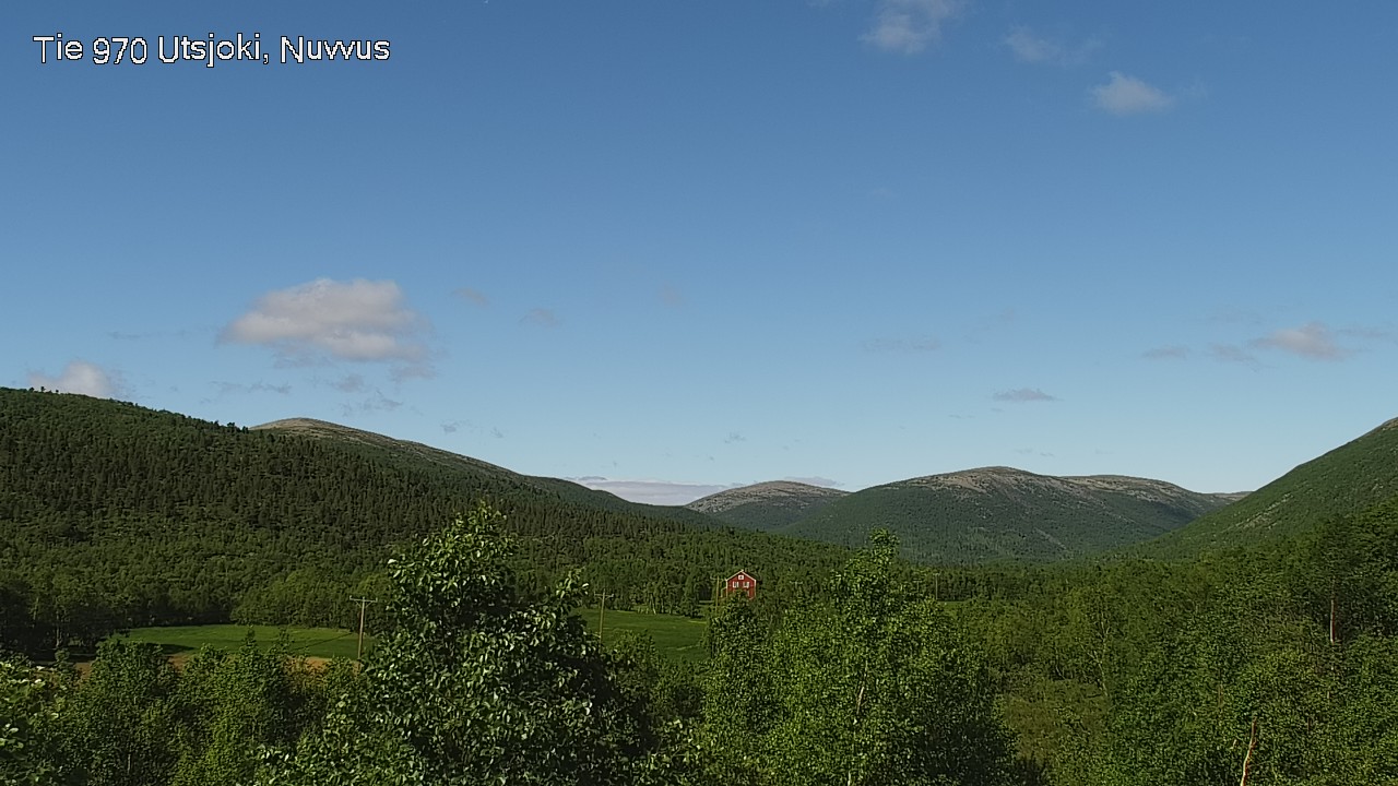 Weather Camera Image Väg 970 Utsjoki, Nuvvus, Utsjoki, Lappi