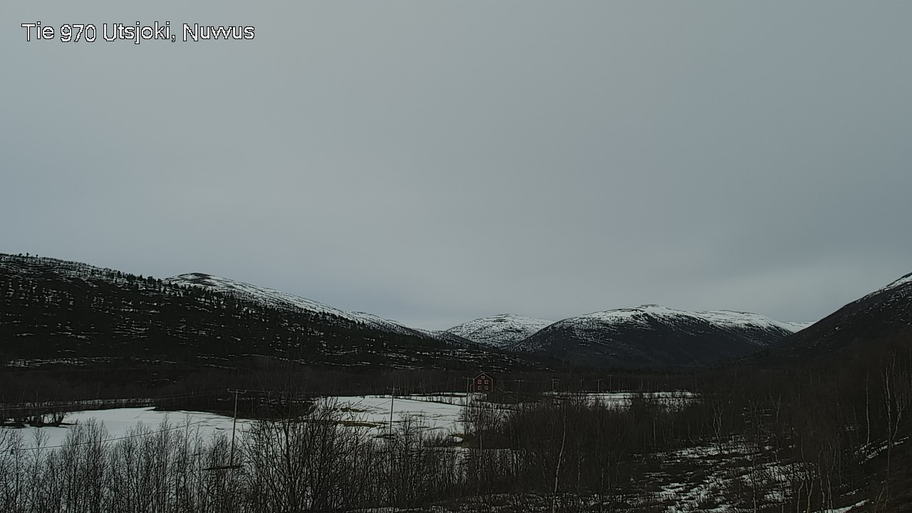 Weather Camera Image Väg 970 Utsjoki, Nuvvus, Utsjoki, Lappi