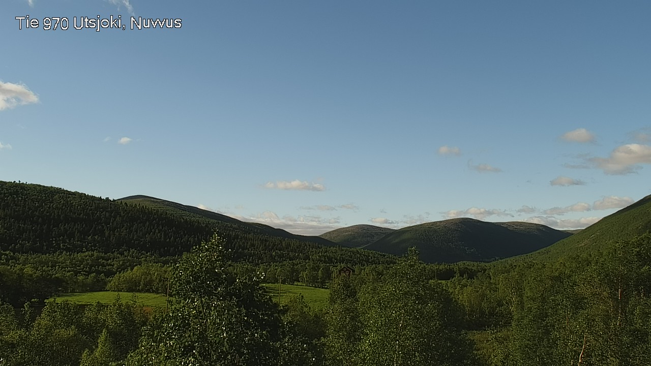 Weather Camera Image Väg 970 Utsjoki, Nuvvus, Utsjoki, Lappi