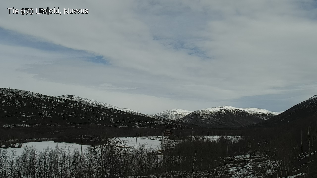 Weather Camera Image Väg 970 Utsjoki, Nuvvus, Utsjoki, Lappi