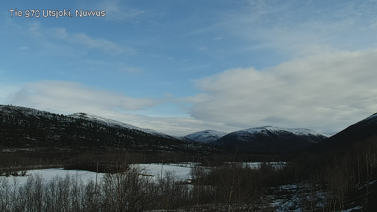 Weather Camera Image Väg 970 Utsjoki, Nuvvus, Utsjoki, Lappi
