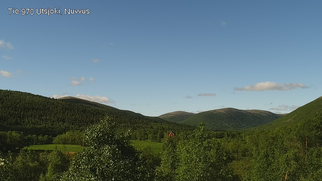 Weather Camera Image Väg 970 Utsjoki, Nuvvus, Utsjoki, Lappi