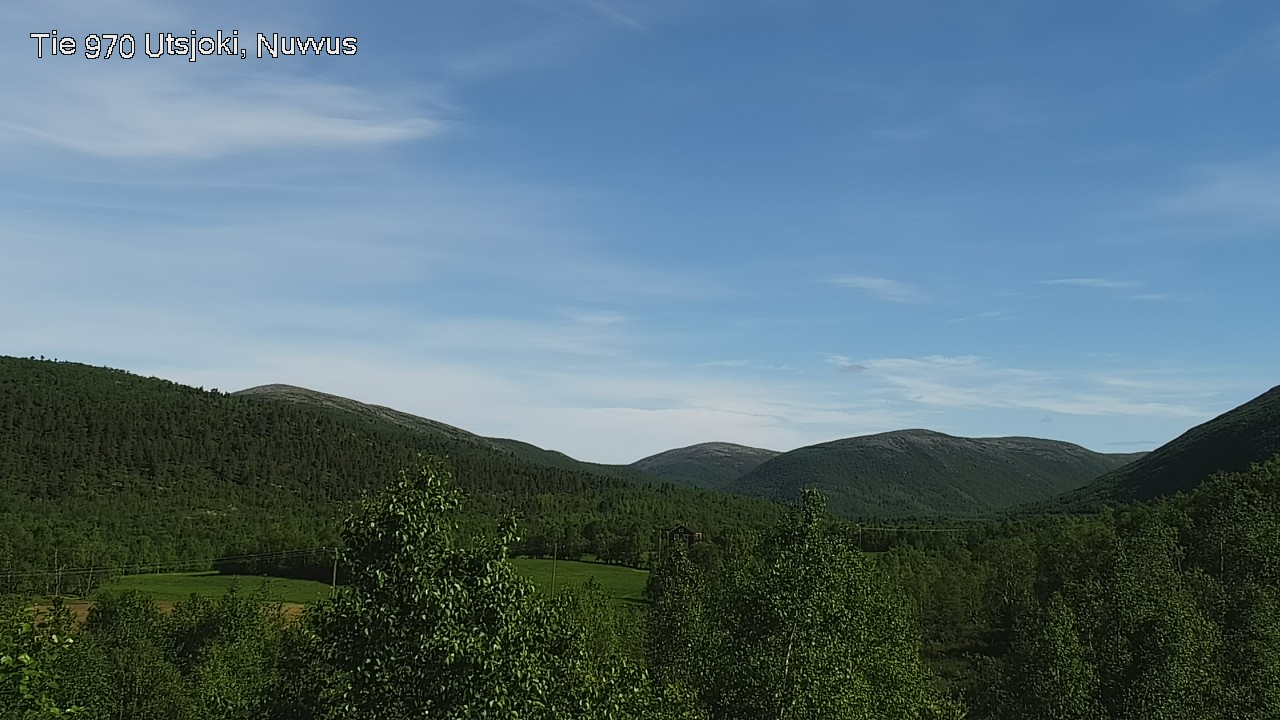 Weather Camera Image Väg 970 Utsjoki, Nuvvus, Utsjoki, Lappi