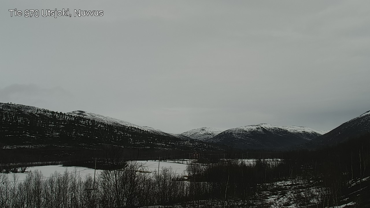 Weather Camera Image Väg 970 Utsjoki, Nuvvus, Utsjoki, Lappi
