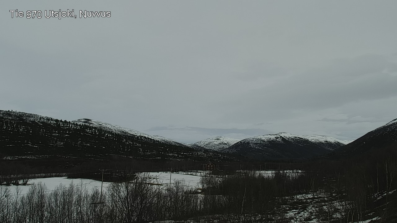 Weather Camera Image Väg 970 Utsjoki, Nuvvus, Utsjoki, Lappi