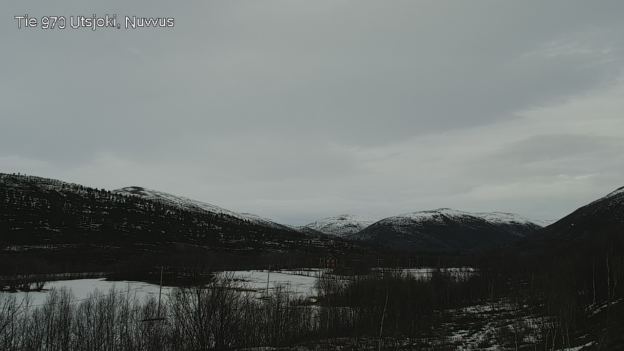 Weather Camera Image Väg 970 Utsjoki, Nuvvus, Utsjoki, Lappi
