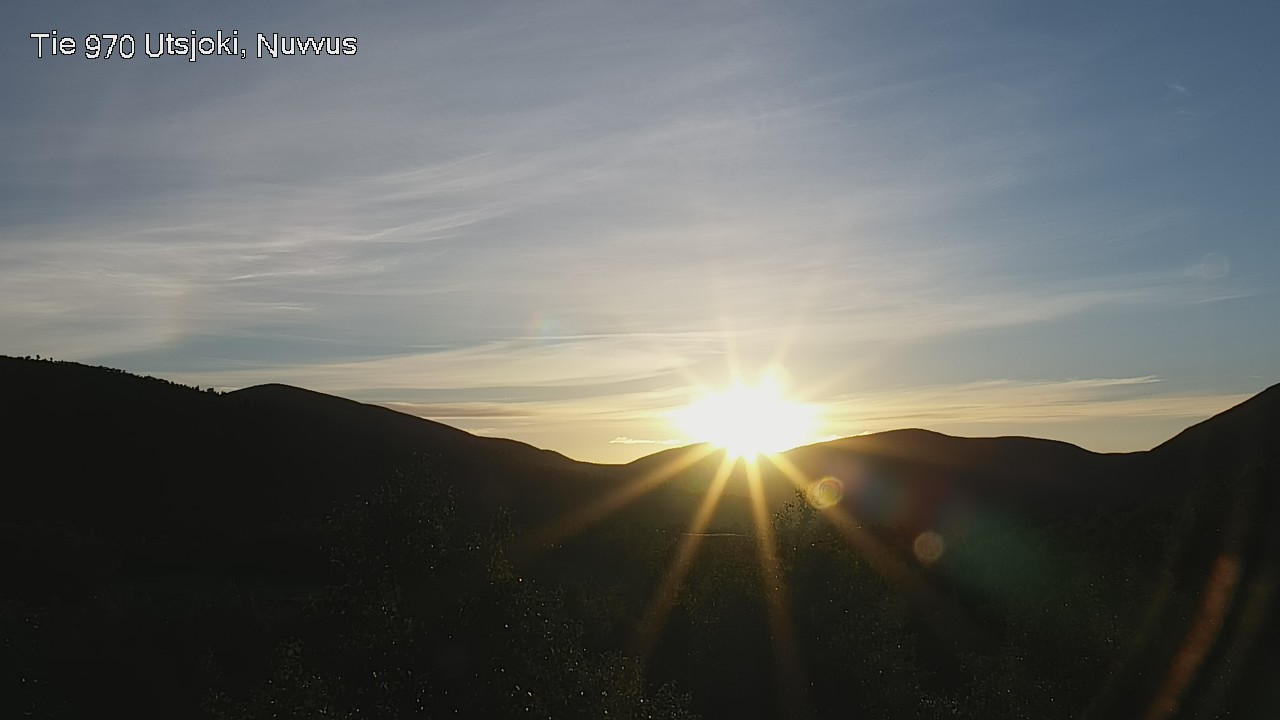 Weather Camera Image Väg 970 Utsjoki, Nuvvus, Utsjoki, Lappi