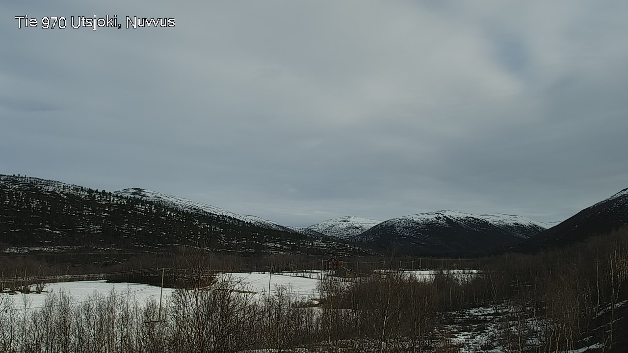Weather Camera Image Väg 970 Utsjoki, Nuvvus, Utsjoki, Lappi