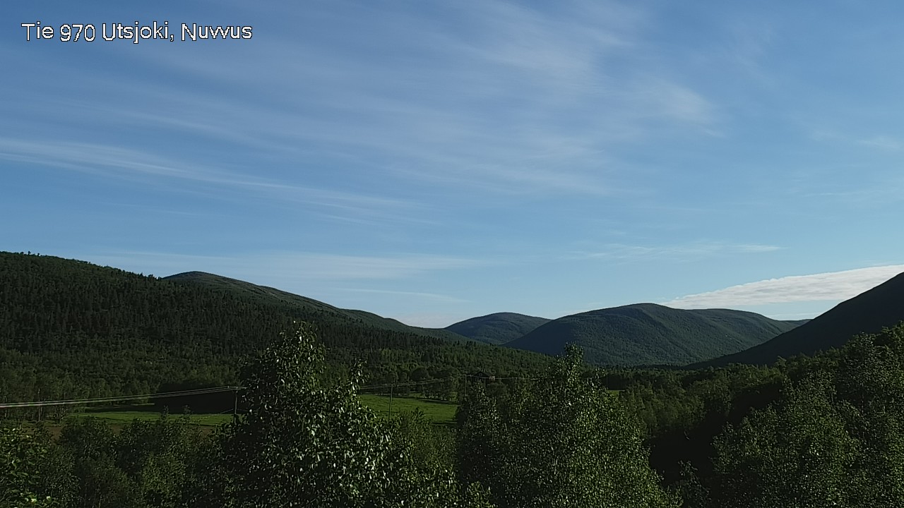 Weather Camera Image Väg 970 Utsjoki, Nuvvus, Utsjoki, Lappi
