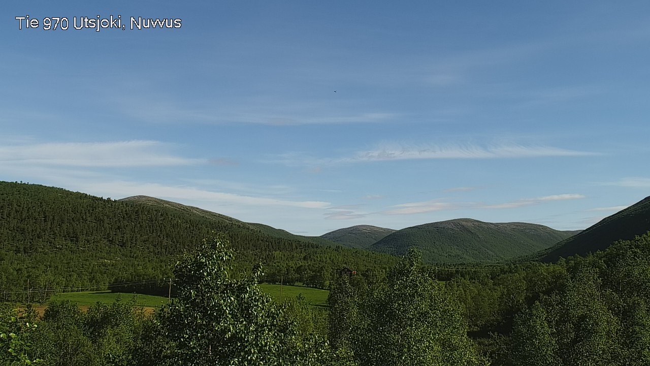 Weather Camera Image Väg 970 Utsjoki, Nuvvus, Utsjoki, Lappi