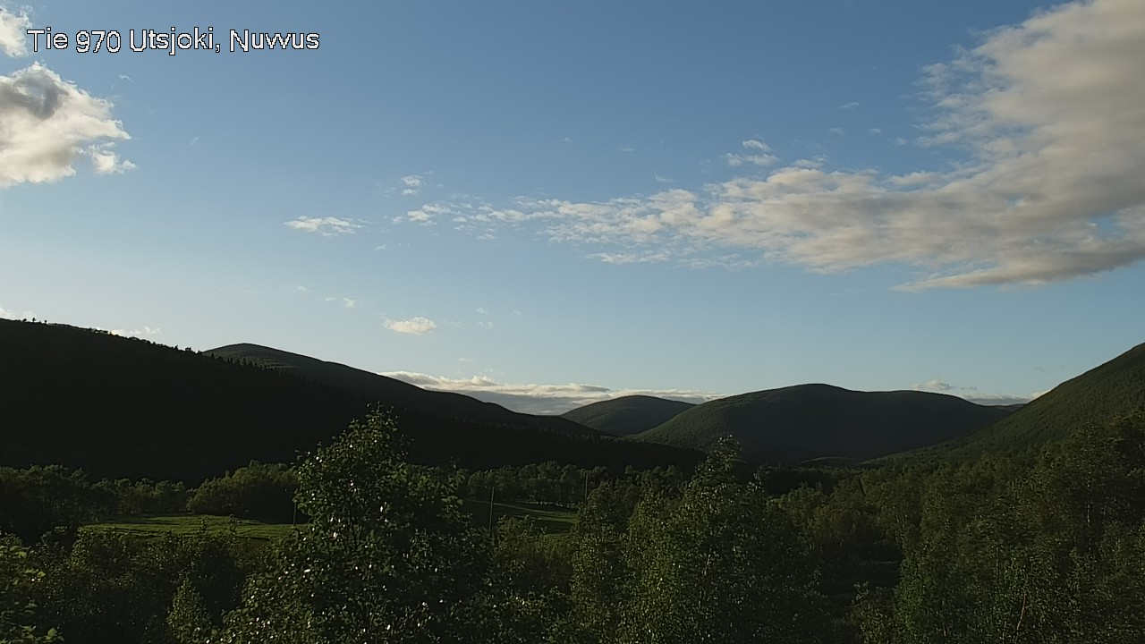 Weather Camera Image Väg 970 Utsjoki, Nuvvus, Utsjoki, Lappi