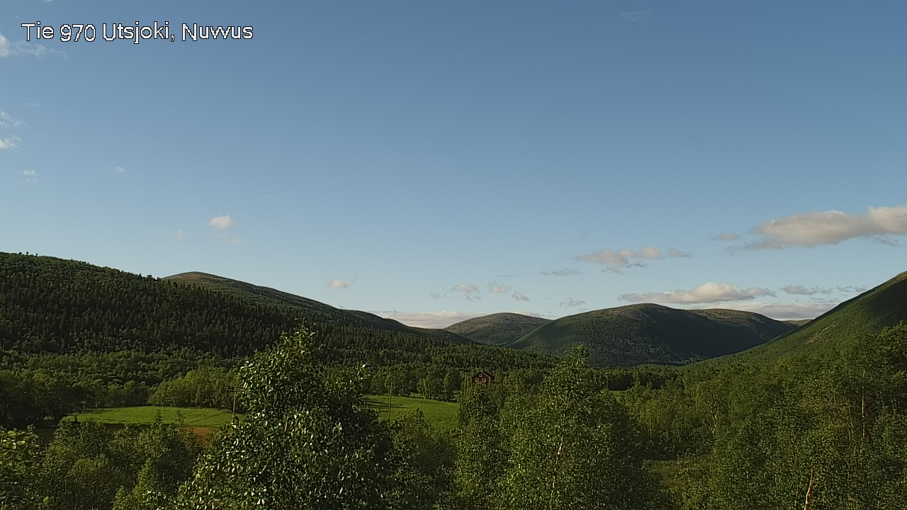 Weather Camera Image Väg 970 Utsjoki, Nuvvus, Utsjoki, Lappi