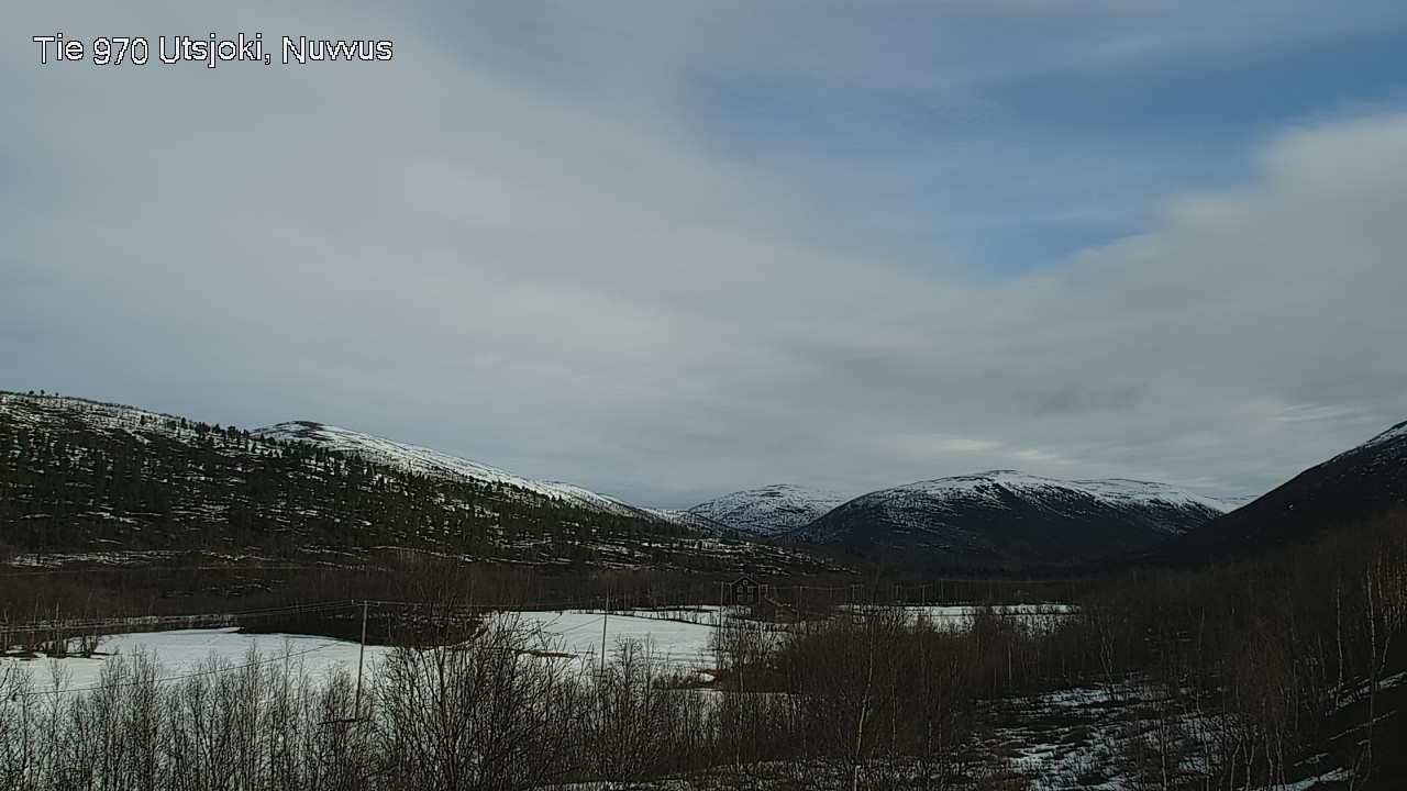 Weather Camera Image Väg 970 Utsjoki, Nuvvus, Utsjoki, Lappi