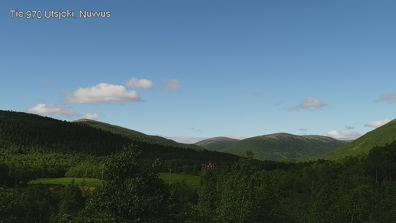 Weather Camera Image Väg 970 Utsjoki, Nuvvus, Utsjoki, Lappi