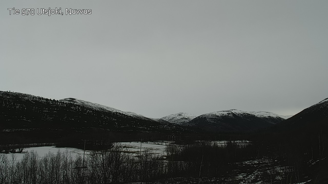 Weather Camera Image Väg 970 Utsjoki, Nuvvus, Utsjoki, Lappi