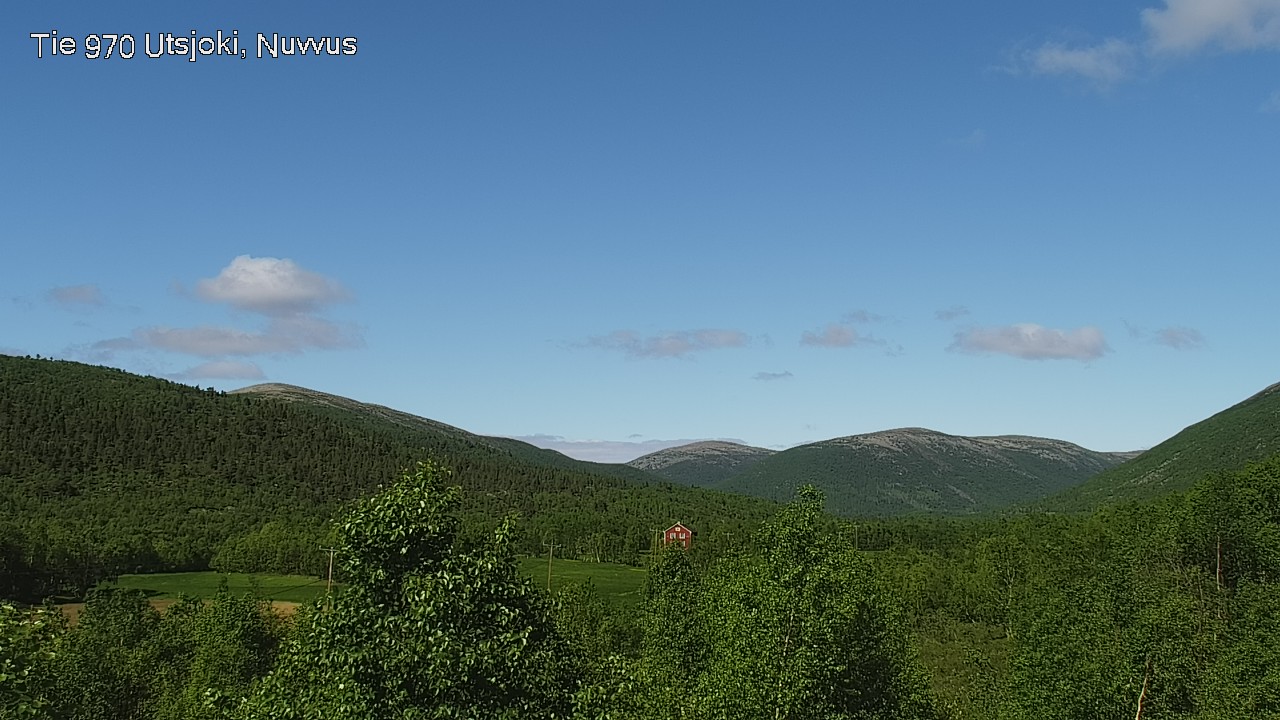 Weather Camera Image Väg 970 Utsjoki, Nuvvus, Utsjoki, Lappi