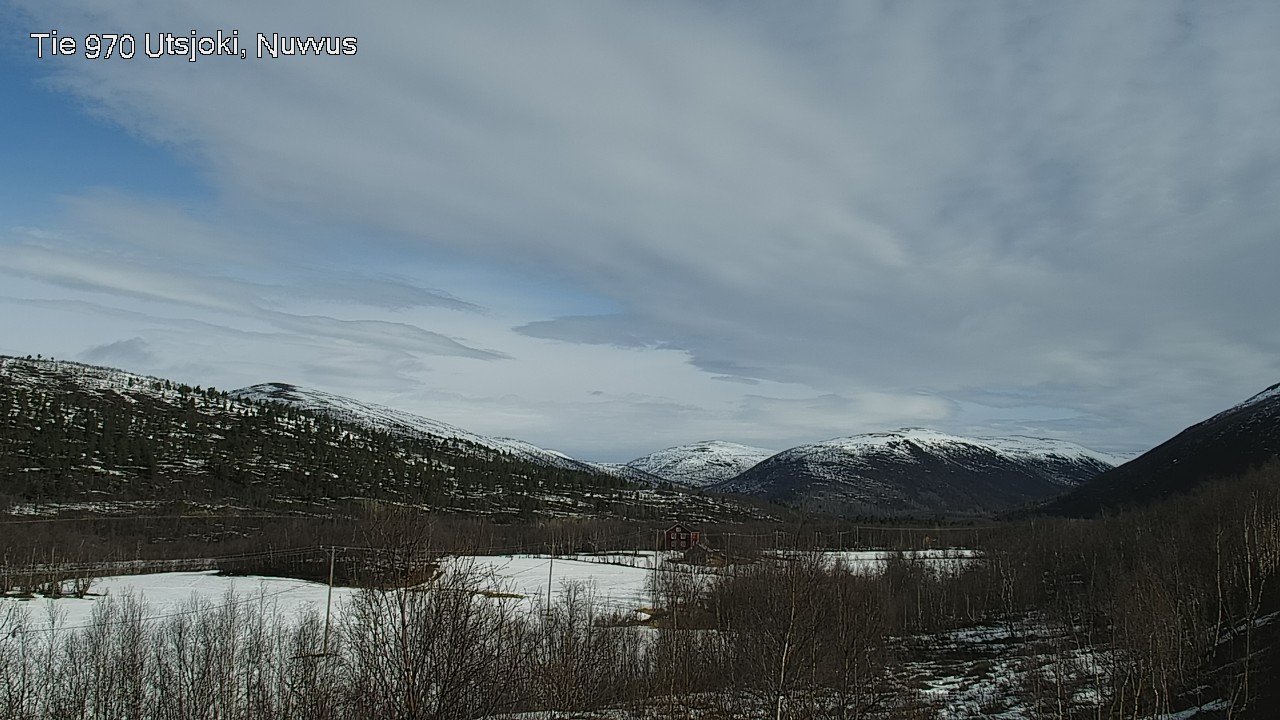 Weather Camera Image Väg 970 Utsjoki, Nuvvus, Utsjoki, Lappi