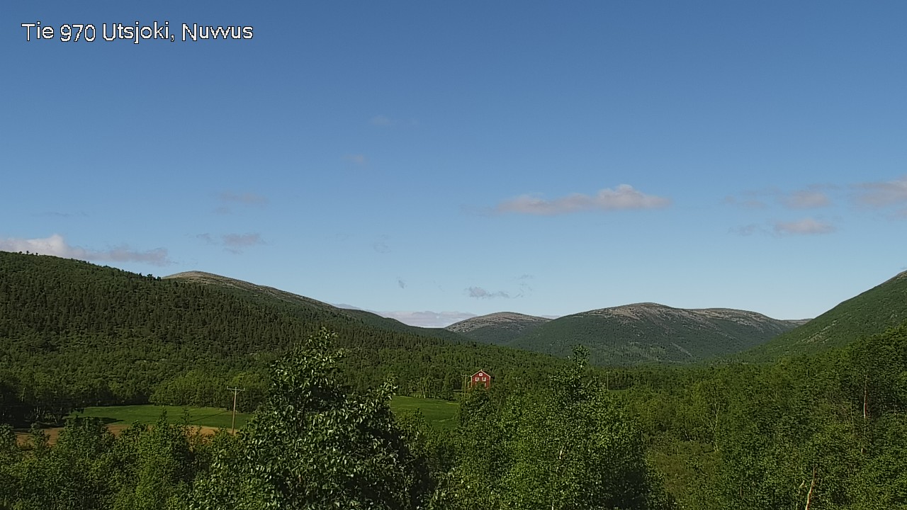 Weather Camera Image Väg 970 Utsjoki, Nuvvus, Utsjoki, Lappi