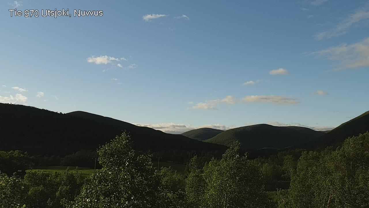 Weather Camera Image Väg 970 Utsjoki, Nuvvus, Utsjoki, Lappi