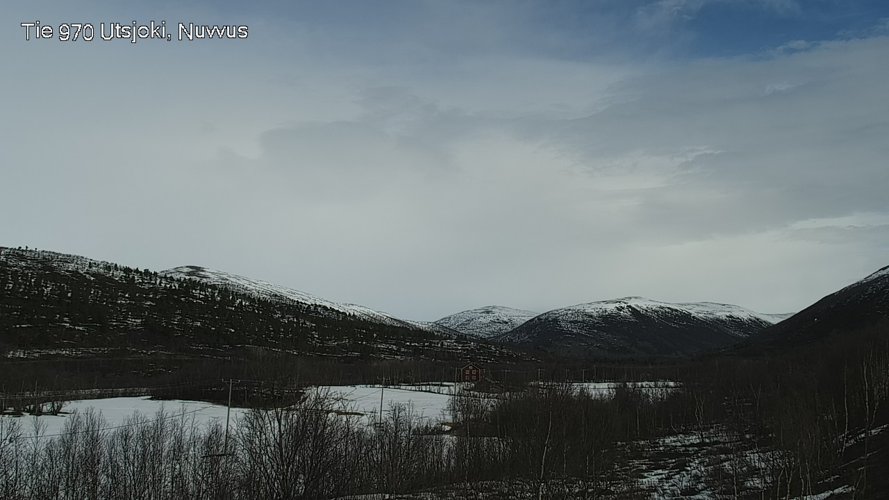 Weather Camera Image Väg 970 Utsjoki, Nuvvus, Utsjoki, Lappi