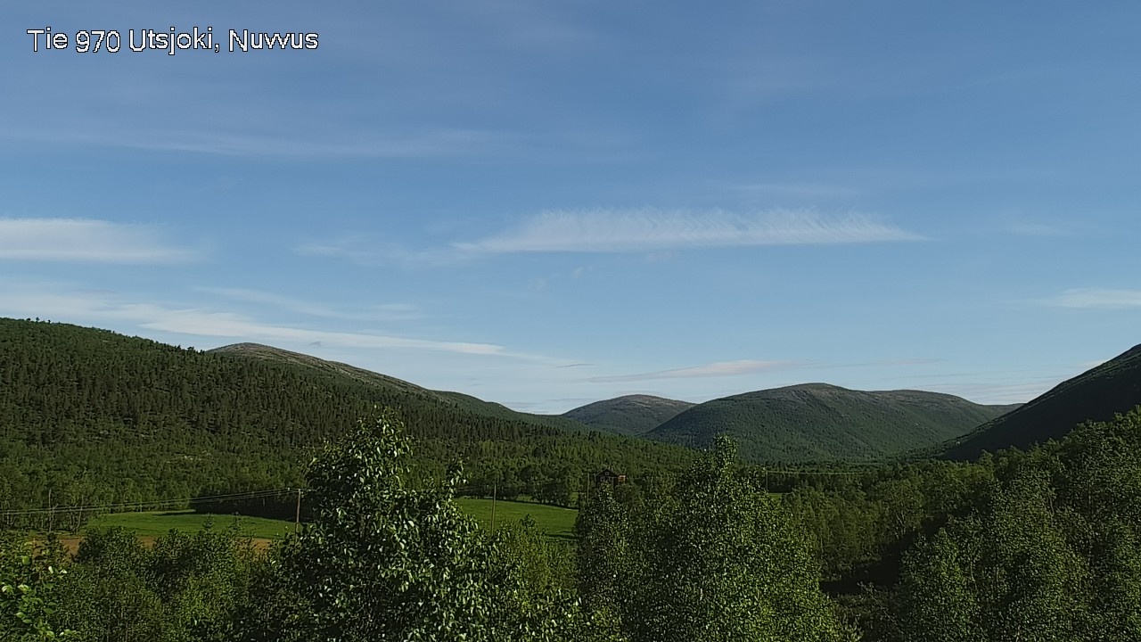 Weather Camera Image Väg 970 Utsjoki, Nuvvus, Utsjoki, Lappi