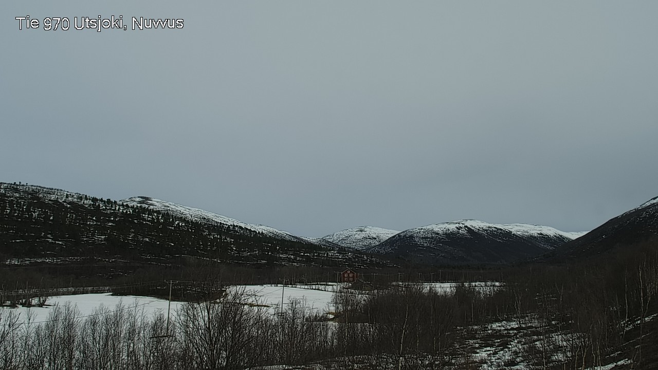 Weather Camera Image Väg 970 Utsjoki, Nuvvus, Utsjoki, Lappi