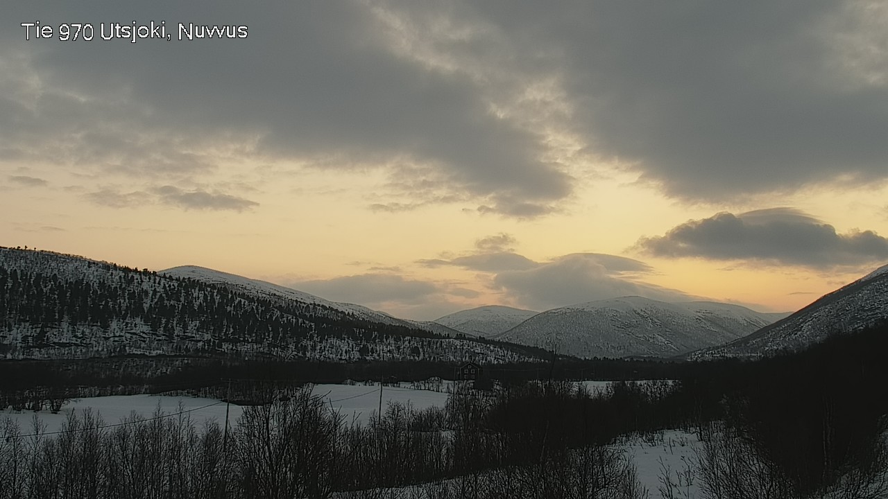 Weather Camera Image Väg 970 Utsjoki, Nuvvus, Utsjoki, Lappi