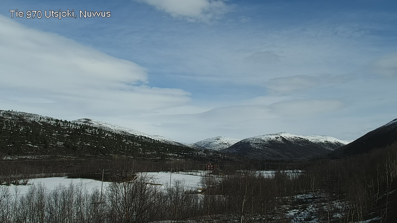 Weather Camera Image Väg 970 Utsjoki, Nuvvus, Utsjoki, Lappi