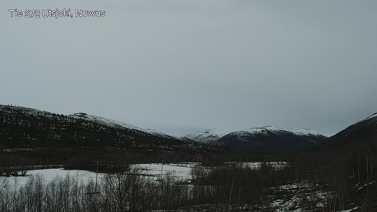 Weather Camera Image Väg 970 Utsjoki, Nuvvus, Utsjoki, Lappi