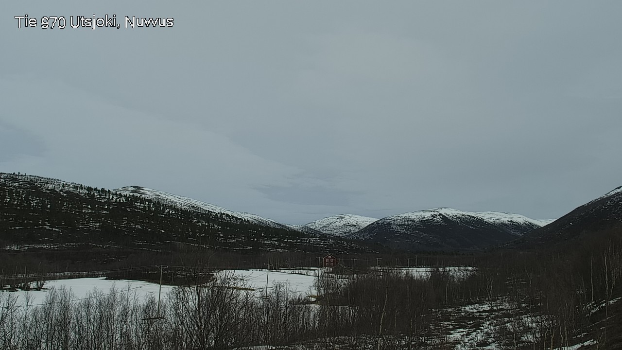 Weather Camera Image Väg 970 Utsjoki, Nuvvus, Utsjoki, Lappi
