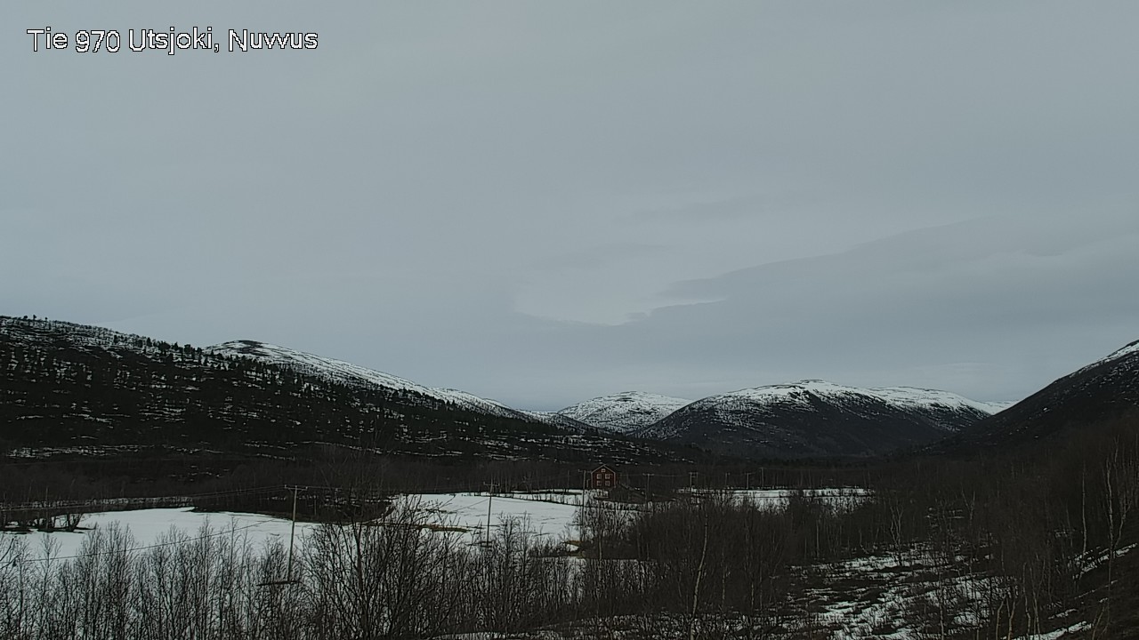 Weather Camera Image Väg 970 Utsjoki, Nuvvus, Utsjoki, Lappi