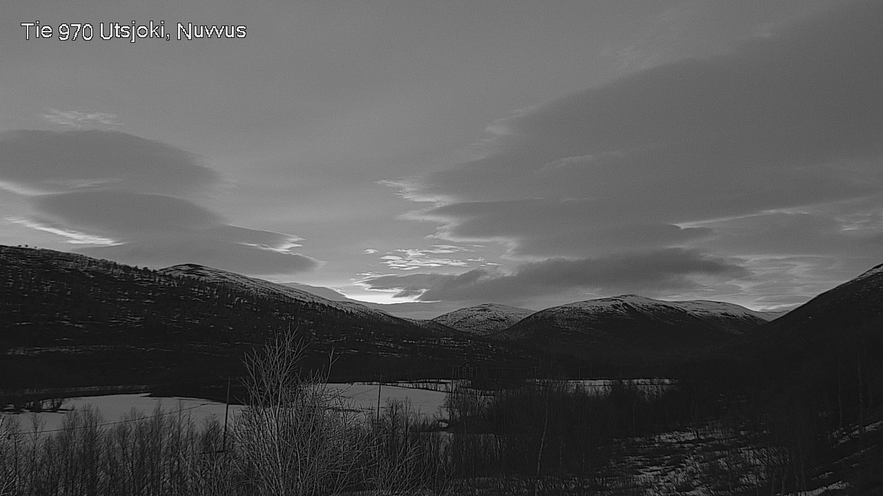 Weather Camera Image Väg 970 Utsjoki, Nuvvus, Utsjoki, Lappi