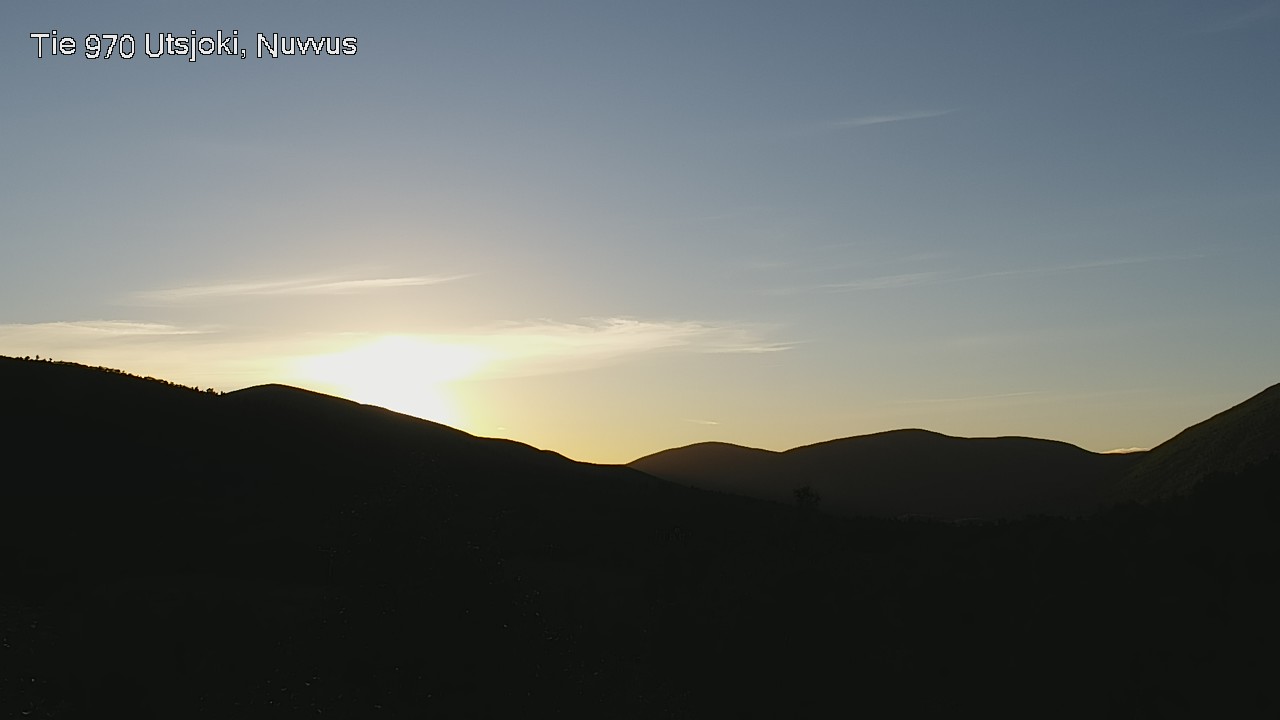Weather Camera Image Väg 970 Utsjoki, Nuvvus, Utsjoki, Lappi