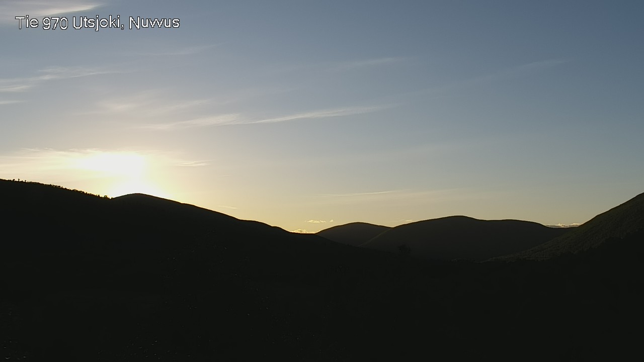Weather Camera Image Väg 970 Utsjoki, Nuvvus, Utsjoki, Lappi