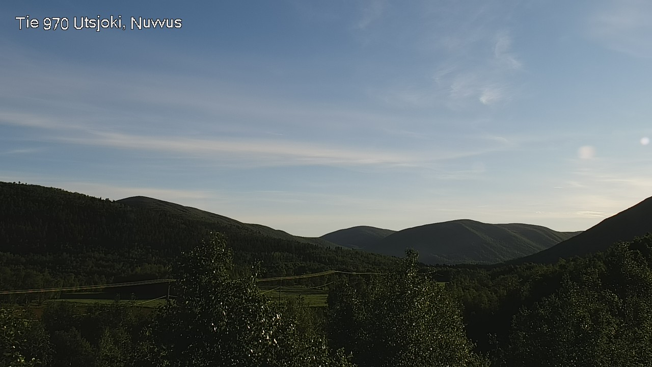 Weather Camera Image Väg 970 Utsjoki, Nuvvus, Utsjoki, Lappi