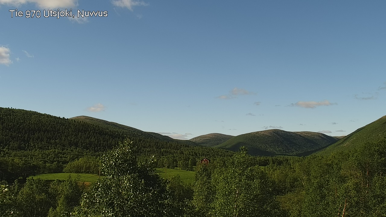 Weather Camera Image Väg 970 Utsjoki, Nuvvus, Utsjoki, Lappi