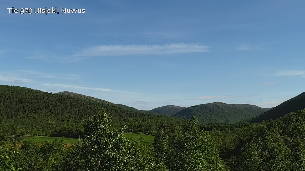 Weather Camera Image Väg 970 Utsjoki, Nuvvus, Utsjoki, Lappi