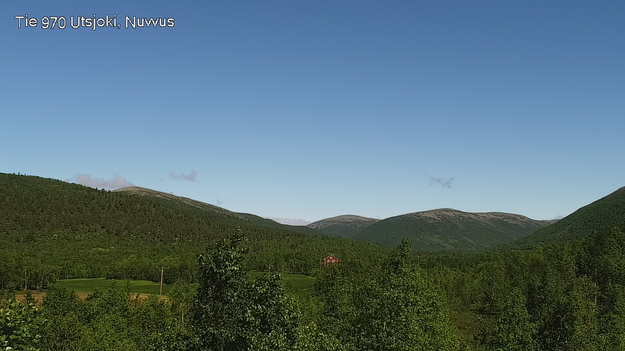 Weather Camera Image Väg 970 Utsjoki, Nuvvus, Utsjoki, Lappi
