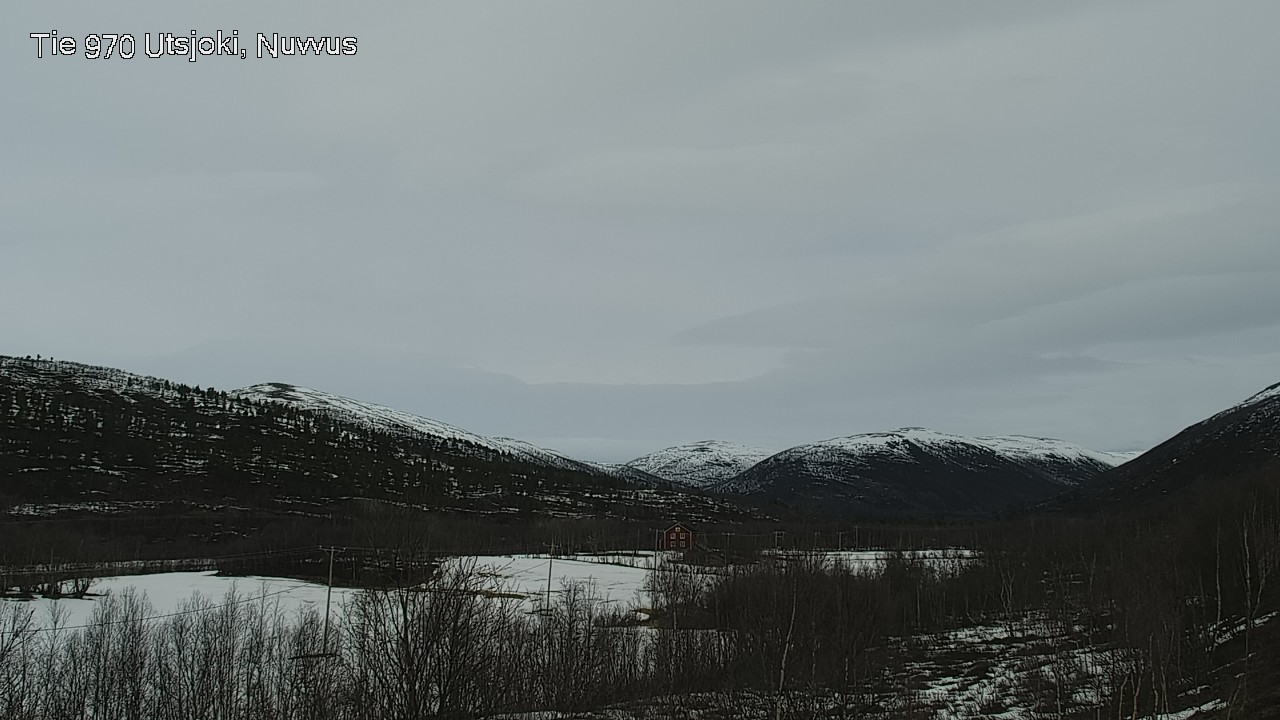 Weather Camera Image Väg 970 Utsjoki, Nuvvus, Utsjoki, Lappi