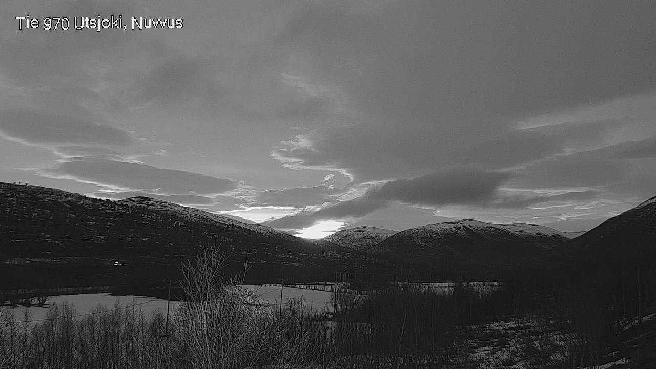 Weather Camera Image Väg 970 Utsjoki, Nuvvus, Utsjoki, Lappi