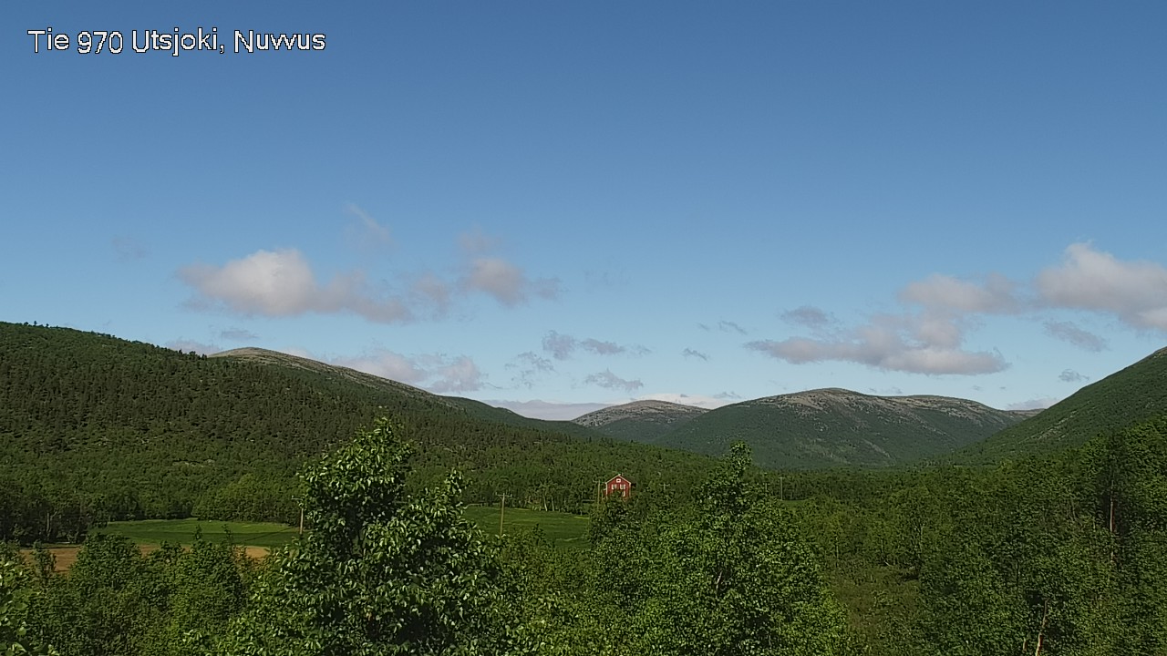Weather Camera Image Väg 970 Utsjoki, Nuvvus, Utsjoki, Lappi