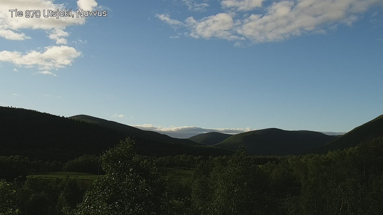 Weather Camera Image Väg 970 Utsjoki, Nuvvus, Utsjoki, Lappi
