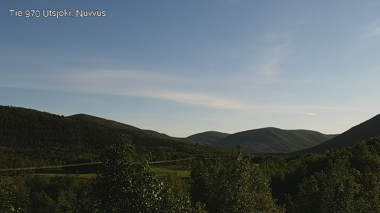 Weather Camera Image Väg 970 Utsjoki, Nuvvus, Utsjoki, Lappi