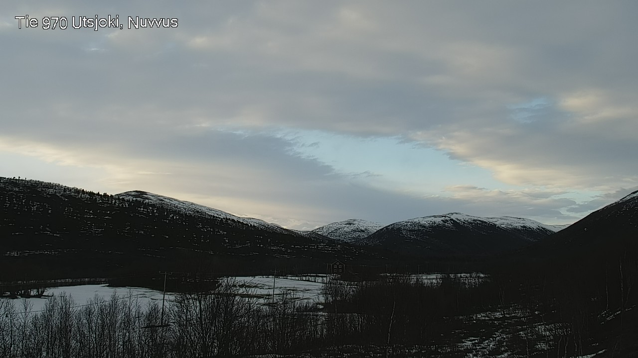 Weather Camera Image Väg 970 Utsjoki, Nuvvus, Utsjoki, Lappi